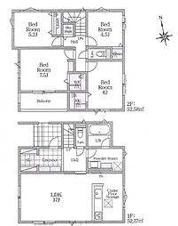 半田市郷中町全4棟　1号棟