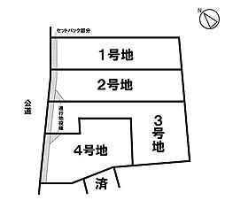 売土地 　一宮市奥町字内込　1号地