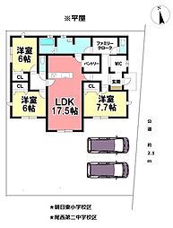 新築戸建 　一宮市明地24-1期　3号棟　全3棟