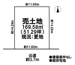 売土地　 既存宅地