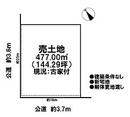 売土地　新宅地