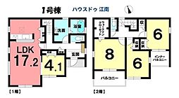 新築一戸建　江南市安良町郷中　全3棟　1号棟