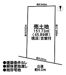 売土地 既存宅地