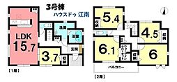 新築一戸建　江南市河野町河野　全3棟　3号棟