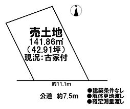 売土地　市街化区域