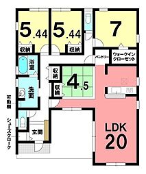 新築一戸建　一宮市時之島第7　全19区画　7号棟