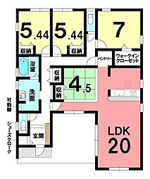 新築一戸建　一宮市時之島第7　全19区画　7号棟