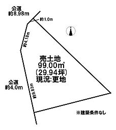 売土地　市街化区域