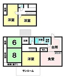 中古戸建　既存宅地（一部、新宅地）