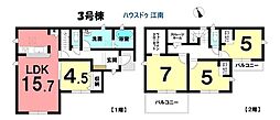 新築一戸建　江南市鹿子島町中　全3棟　3号棟