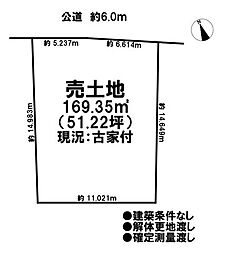 売土地　市街化区域