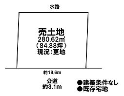 売土地　既存宅地