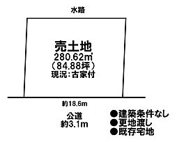 売土地　既存宅地