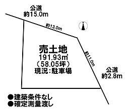 売土地　市街化区域