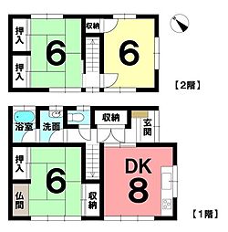 中古戸建　新宅地