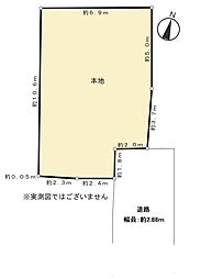 足立区中川2丁目土地