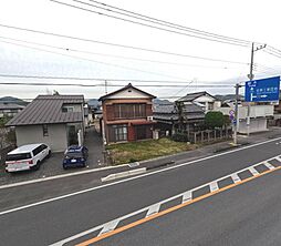 犬伏新町売地　県道沿いの190坪　南道路