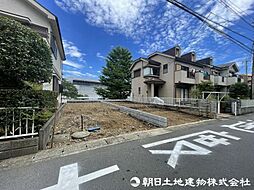 麻生区東百合丘3丁目　条件なし売地　全2区画　1区画