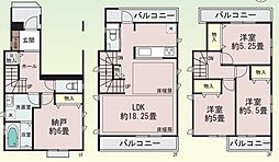 中原区小杉陣屋町1丁目　新築分譲住宅　全2棟　1号棟