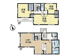 多摩市聖ヶ丘3丁目　新築分譲住宅全2棟　1号棟