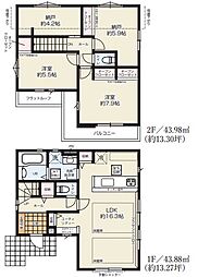 三鷹市深大寺3丁目　新築分譲住宅全2棟　2号棟