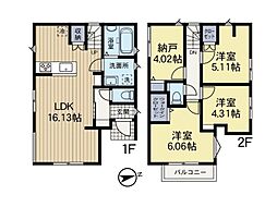 調布市深大寺北町6丁目　新築分譲住宅　全4棟　2号棟