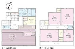 青葉区美しが丘西2丁目　新築分譲住宅全2棟　1号棟