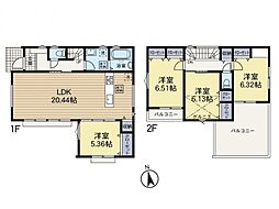 府中市西原町4丁目　新築分譲住宅全2棟