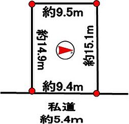 青森市奥野２丁目の土地