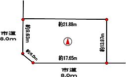 青森市西大野５丁目の土地