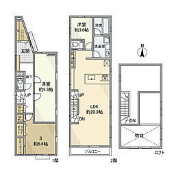 大田区北千束１丁目の一戸建て