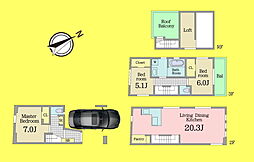 中目黒という選択。憧れの街に、家族のための邸宅を。
