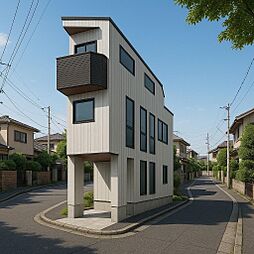 広々道路の角地〜絶好のロケーションに住まう〜