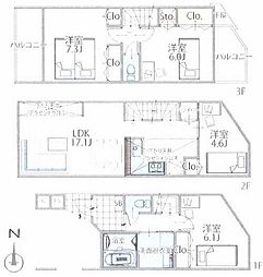 藤沢市川名1丁目II　新築戸建全6棟　2号棟