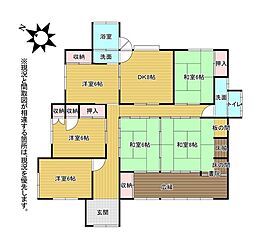 二崎　戸建　平家　ガレージ