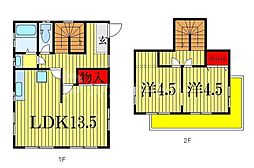 船橋市高野台貸家