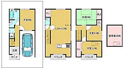 万代6丁目 中古戸建