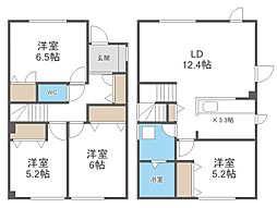 コンフォート中の島VIII　(貸家) B