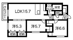 RESIDENCE　SAPPORO　A23