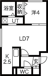 フェリーチェ新札幌 206