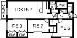 RESIDENCE　SAPPORO　A23