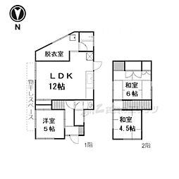 大津市中庄2丁目の一戸建て