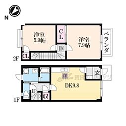 長浜市南田附町の一戸建て