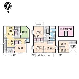 京都市西京区樫原盆山の一戸建て