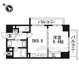 エステムプラザ京都河原町通IIレジデンシャル 909