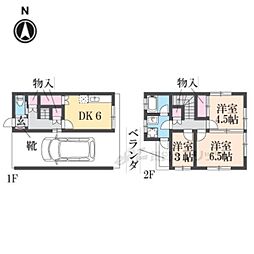 京都市山科区西野岸ノ下町の一戸建て