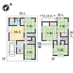 京都市西京区大枝沓掛町の一戸建て