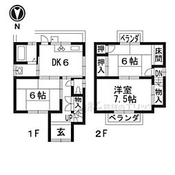 寺戸町新田24貸家(24-1-2)