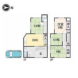 長岡京市天神5丁目の一戸建て