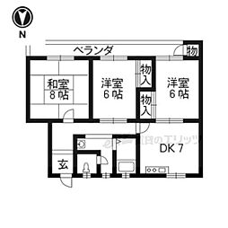 一言寺団地Ａ1棟204号